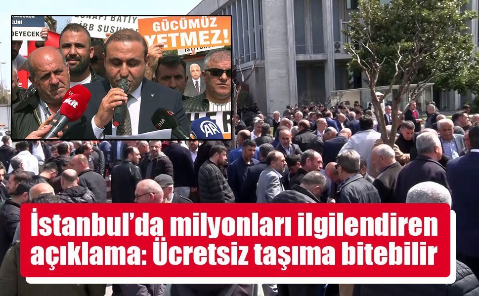 Saraçhane’de rest: Otobüs esnafı “Bu şartlarda devam edemeyiz” dedi