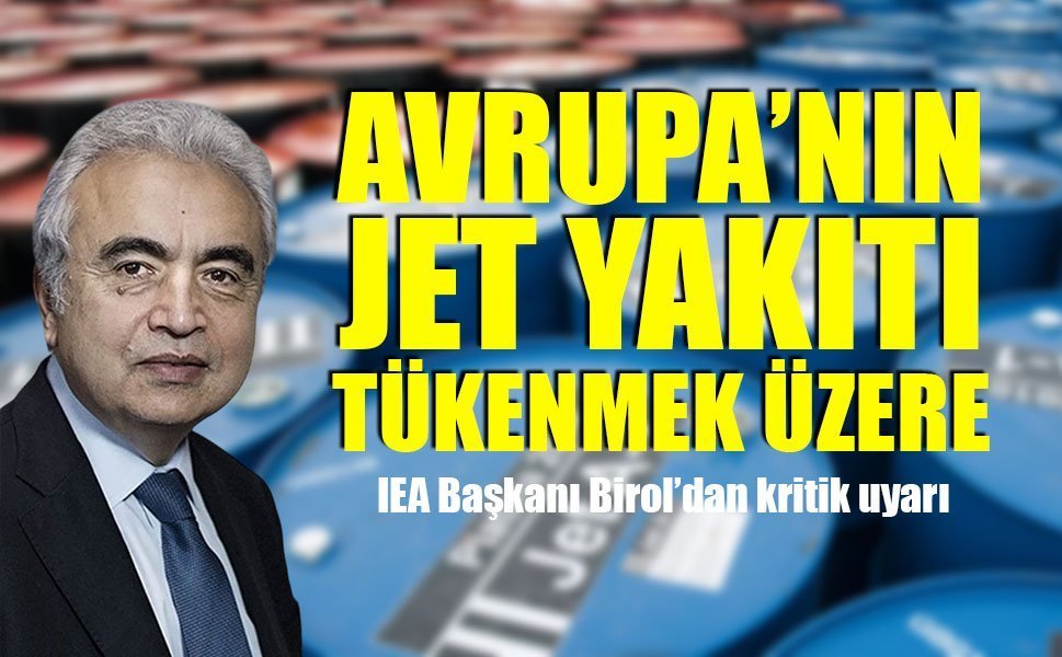 Avrupa’nın jet yakıtı stokları 6 haftaya kadar bitebilir!