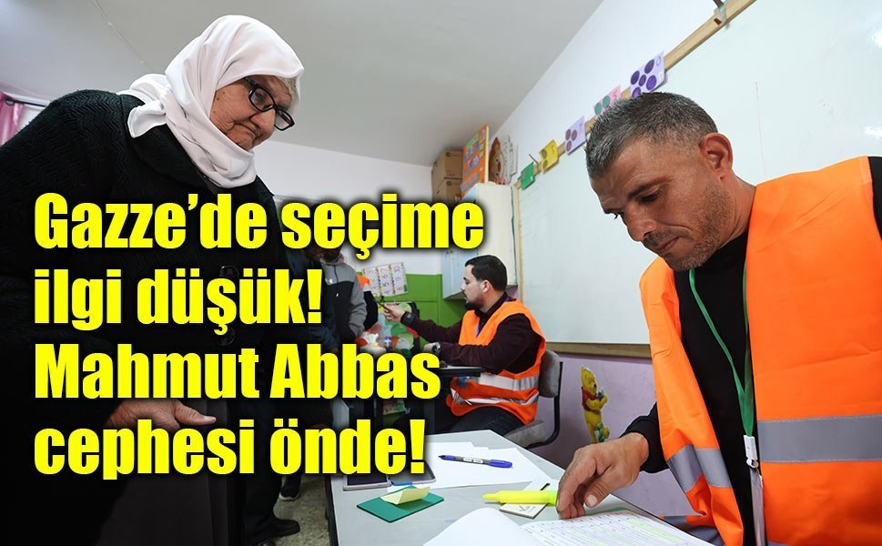 Gazze’de sandığa ilgi zayıf! Abbas’a bağlı adaylar seçimlerin kazananı oldu
