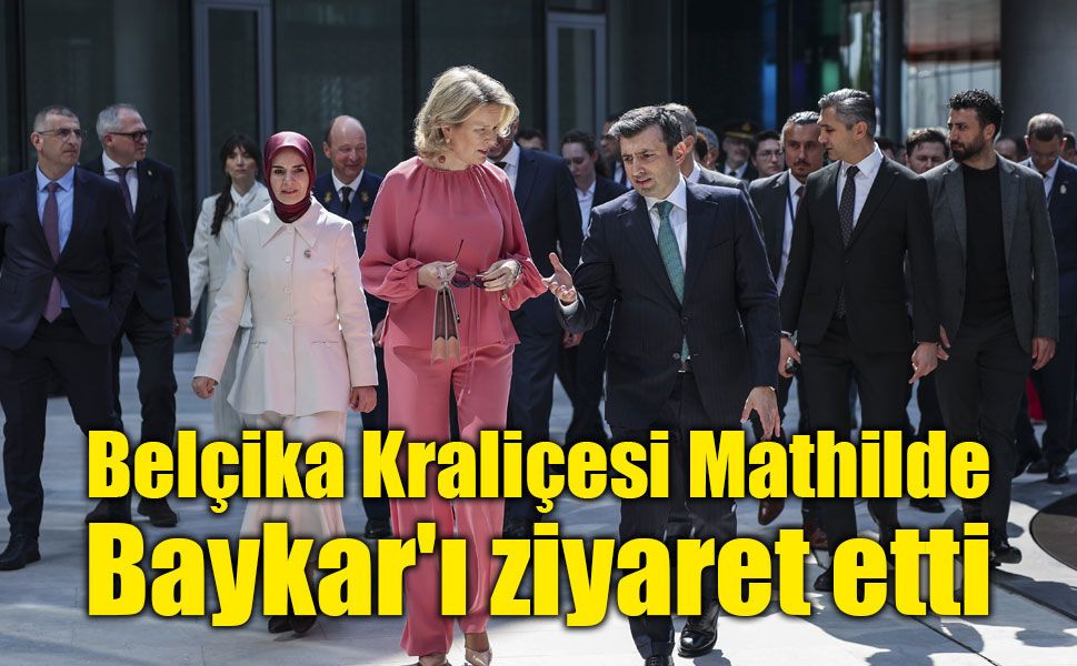 Belçika Kraliçesi Mathilde, Baykar'ı ziyaret etti