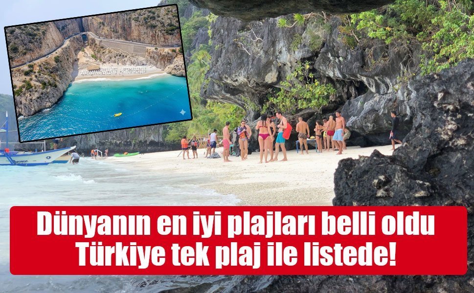Dünyanın en iyi plajları belli oldu: Türkiye’den tek temsilci dikkat çekti!