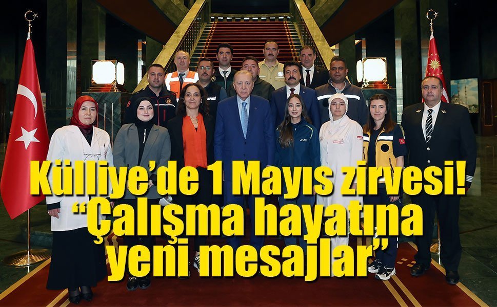 Erdoğan’dan 1 Mayıs mesajı: “Emeğin hakkını yedirmeyiz”