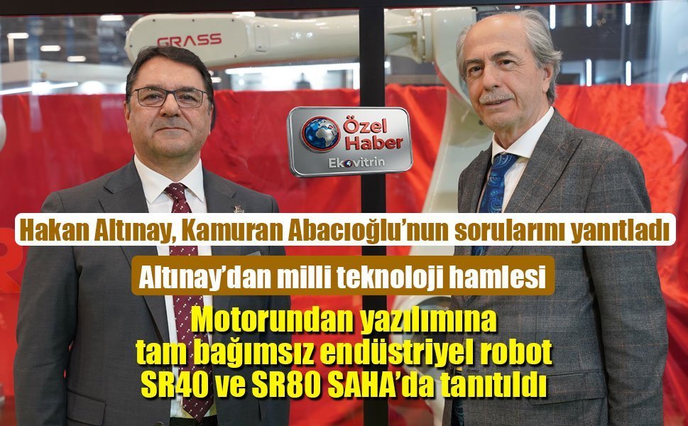 Altınay’dan milli teknoloji hamlesi