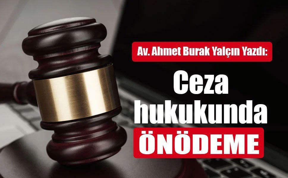 Ceza hukukunda  önödeme