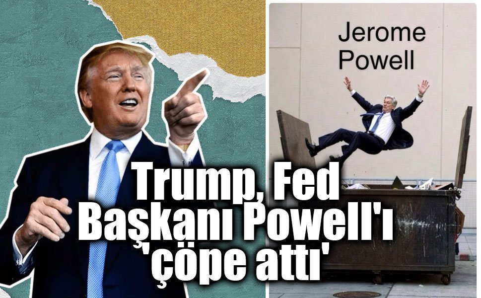 Trump’tan Powell’a sert mesaj: Yapay zekâlı paylaşım gündem oldu