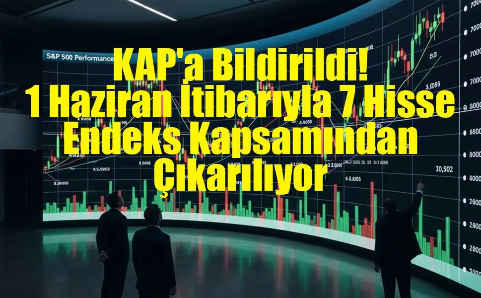 Borsa İstanbul, BIST Halka Arz Endeksi'nden 7 Şirketi Çıkarıyor