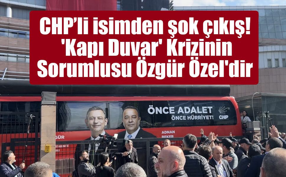 CHP'de Tarihi Skandal: Milletvekilleri Genel Merkez'e Alınmadı! "Sorumlusu Özgür Özel'dir!