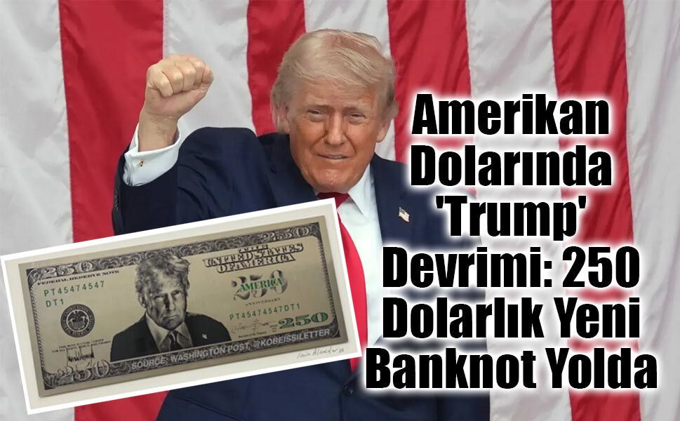 250 Dolarlık Trump Banknotu İçin Düğmeye Basıldı