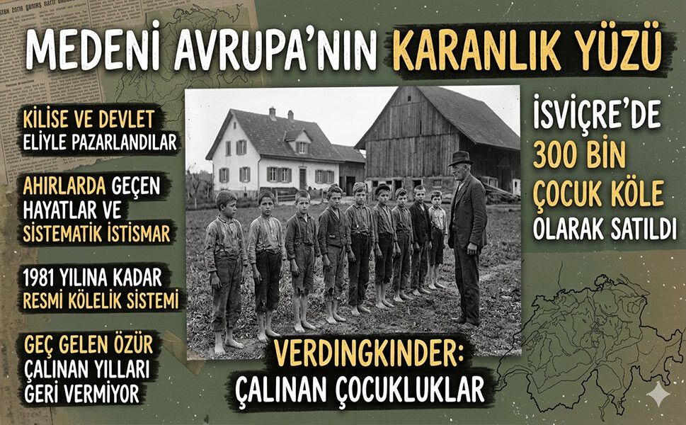 Medeni Avrupa'nın utanç duvarı: İsviçre'de satılan 300 bin çocuk köle