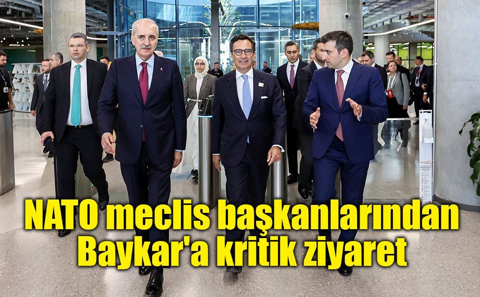 NATO Parlamenter Zirvesi heyeti Baykar Milli Teknoloji Merkezi'ni ziyaret etti