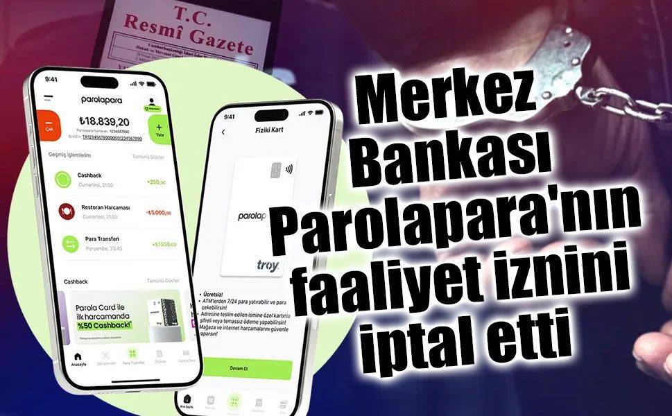 Merkez Bankası'ndan Parolapara kararı: Faaliyet izni resmen sonlandırıldı