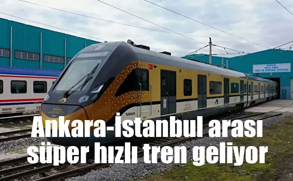 Süper Hızlı Tren İle Ankara-İstanbul Arası 80 Dakikaya Düşecek
