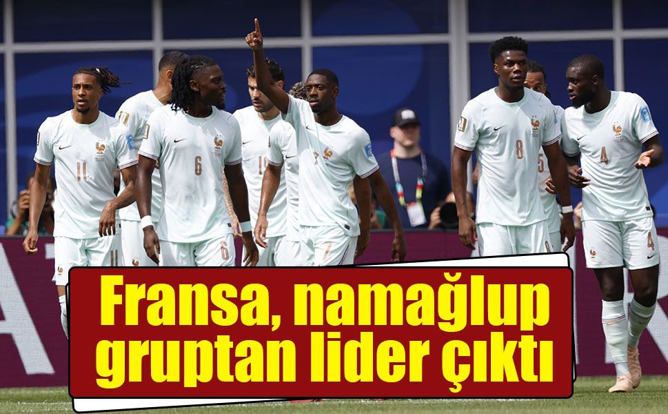 Fransa'dan Norveç'e farklı tarife: Lider olarak son 16 turuna yükseldi