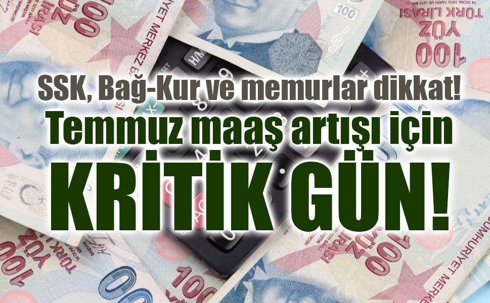 Memur ve emekliye zam hesabı değişiyor! Kritik veri cuma günü açıklanacak