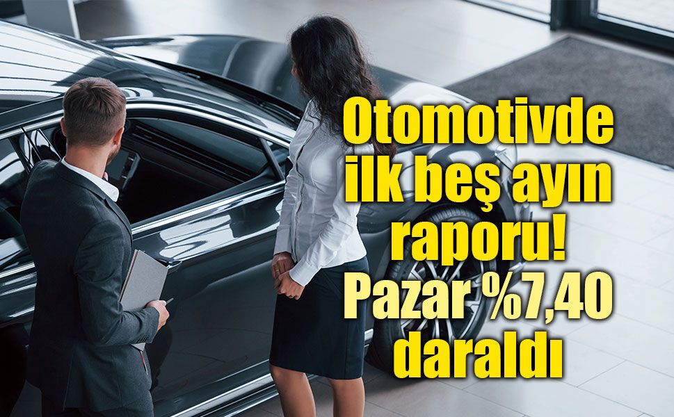 Otomotiv pazarında daralma sinyalleri: Beş yıllık ortalamanın altına geriledi