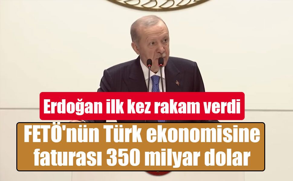 Erdoğan'dan Sayıştay Töreninde Sert Mesajlar: "FETÖ'nün Ekonomiye Bedeli 350 Milyar Dolar!"
