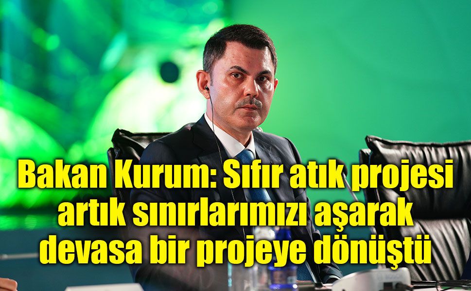 Bakan Kurum COP31 Bakanlar Diyaloğu Toplantısı'nda konuştu