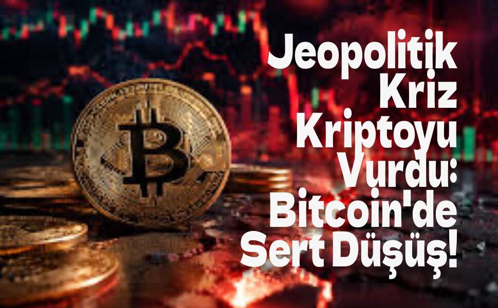 Jeopolitik Kriz Bitcoin'i Vurdu, Piyasalar Yangın Yeri!