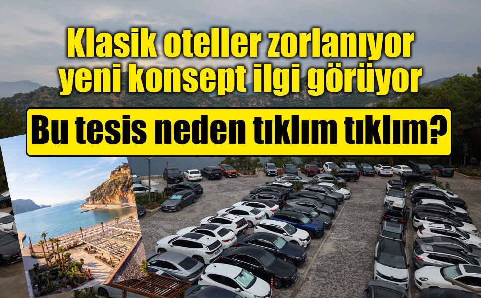 Marmaris'te turizmde çelişkili manzara: Oteller boş, bu tesis dolup taştı!