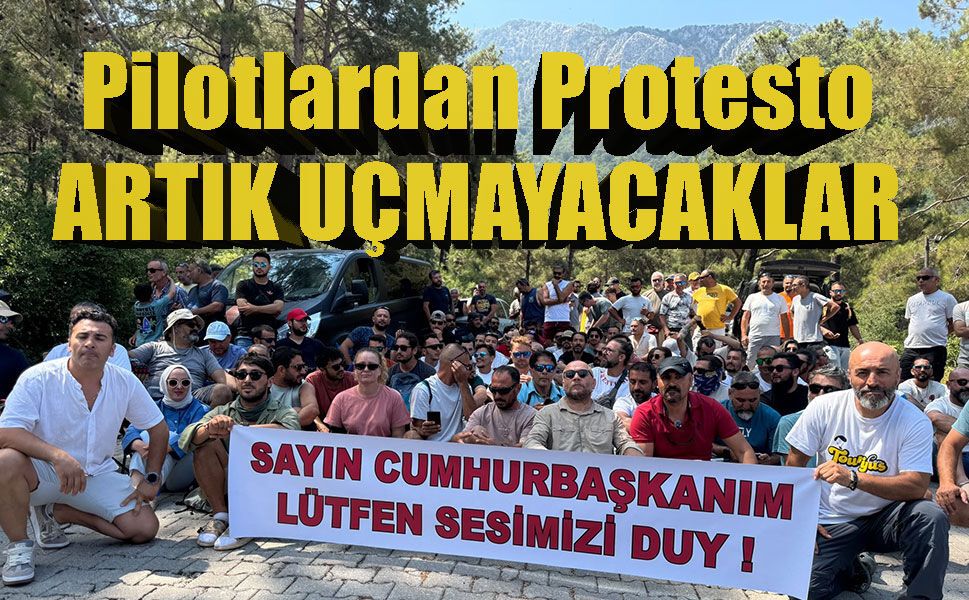 Babadağ'da Yamaç Paraşütü Uçuşları Durdu: Pilotlardan Protesto