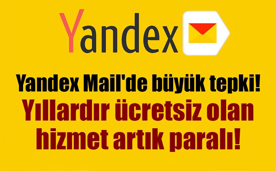 Yandex'te ücretsiz dönem sona eriyor?