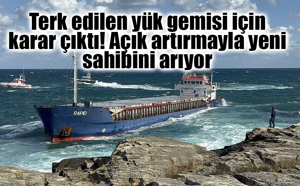 Tanzanya bandıralı dev gemi satışa çıkıyor! Gelir borçlara aktarılacak