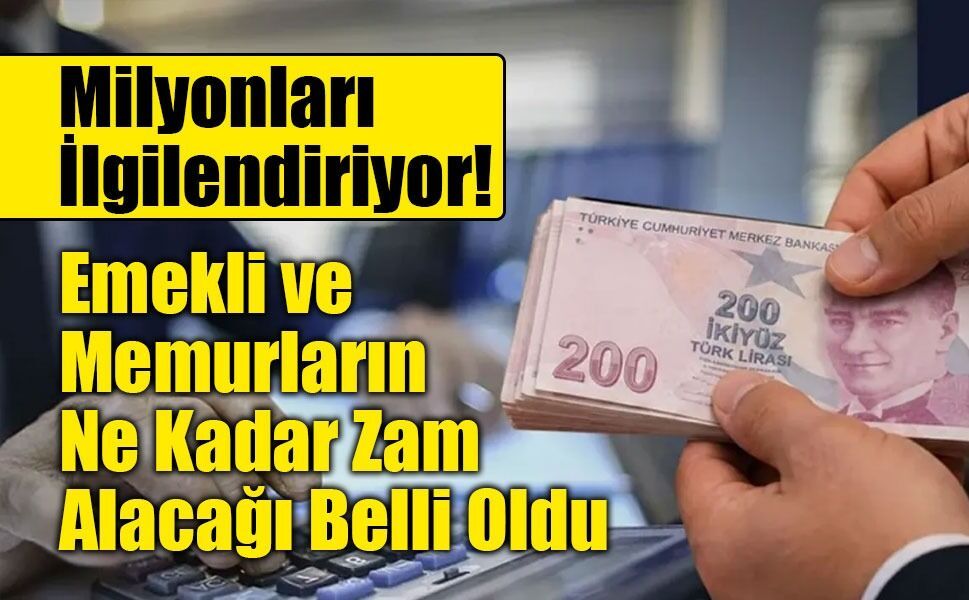 Kira Artış Oranı ve Memur-Emekli Zamları Netleşti: Haziran Enflasyonu Açıklandı