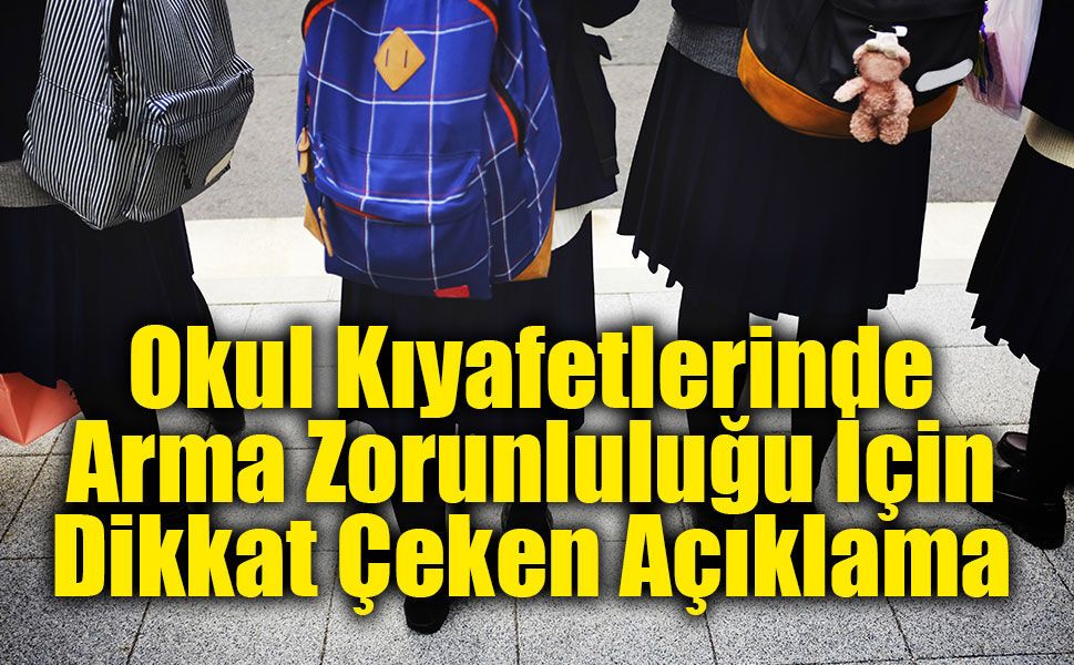 Okul kıyafetlerinde yeni dönem! Arma zorunlu oldu!