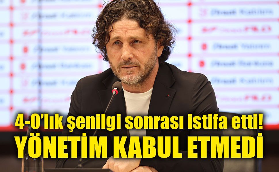 Trabzonspor'da gece yarısı gelişmesi: Fatih Tekke'nin istifası kabul edilmedi