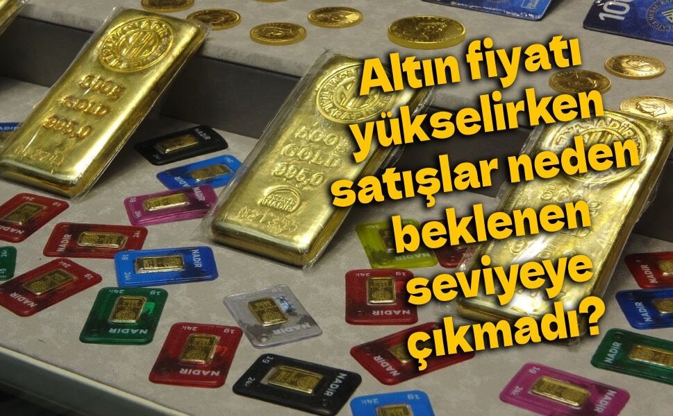 Altın yükseliyor, kuyumcularda alışveriş küçülüyor