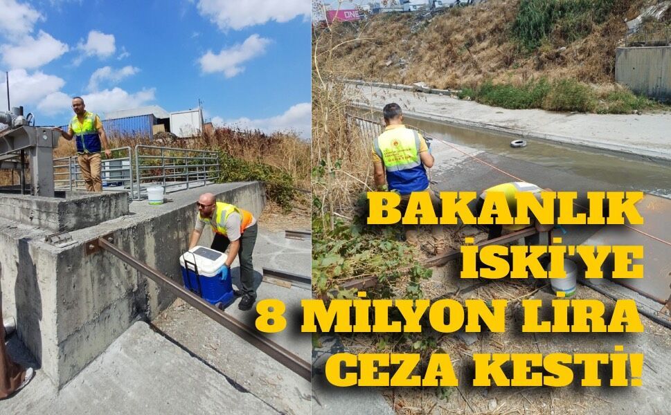 AMBARLI’DA DENİZE KANALİZASYON DÖKEN İSKİ’YE 3. CEZA!