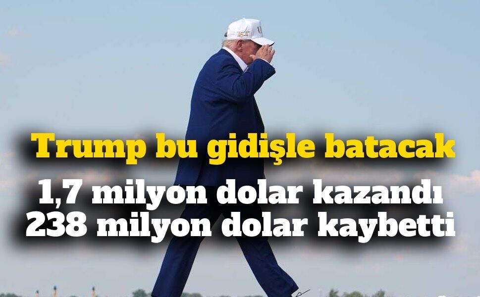 Trump’ın medya şirketi batıyor mu? 1,7 milyon dolar gelire 238 milyon dolar zarar