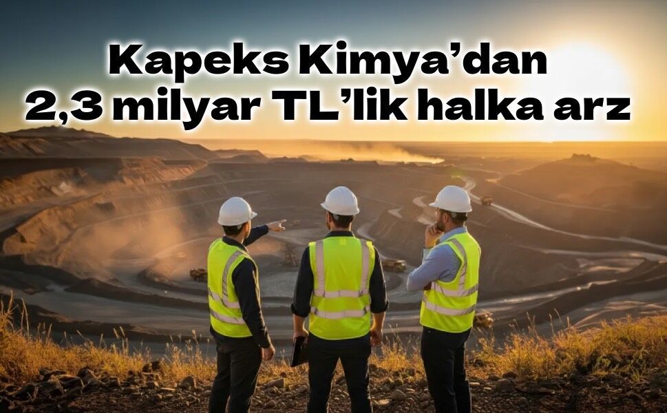 Kapeks Kimya halka arz için SPK’dan onay aldı: 2,35 milyar TL’lik arz planlanıyor