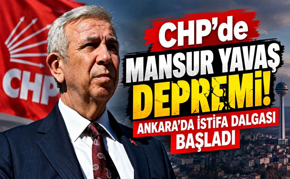 Mansur Yavaş CHP’den istifa etti: Ankara’da peş peşe ayrılıklar