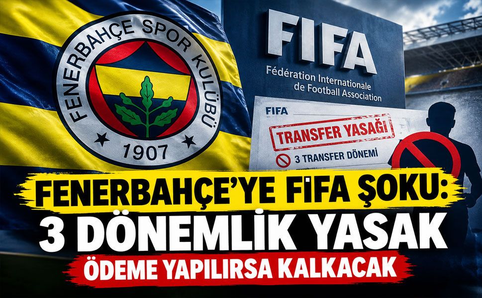 FIFA'dan Fenerbahçe'ye 3 dönem transfer yasağı! Dosyanın ayrıntıları merak konusu