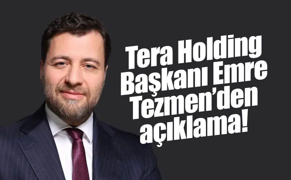 Pusula Finans’taki gelişmeler sonrası Tera'nın Başkanı Emre Tezmen’den açıklama