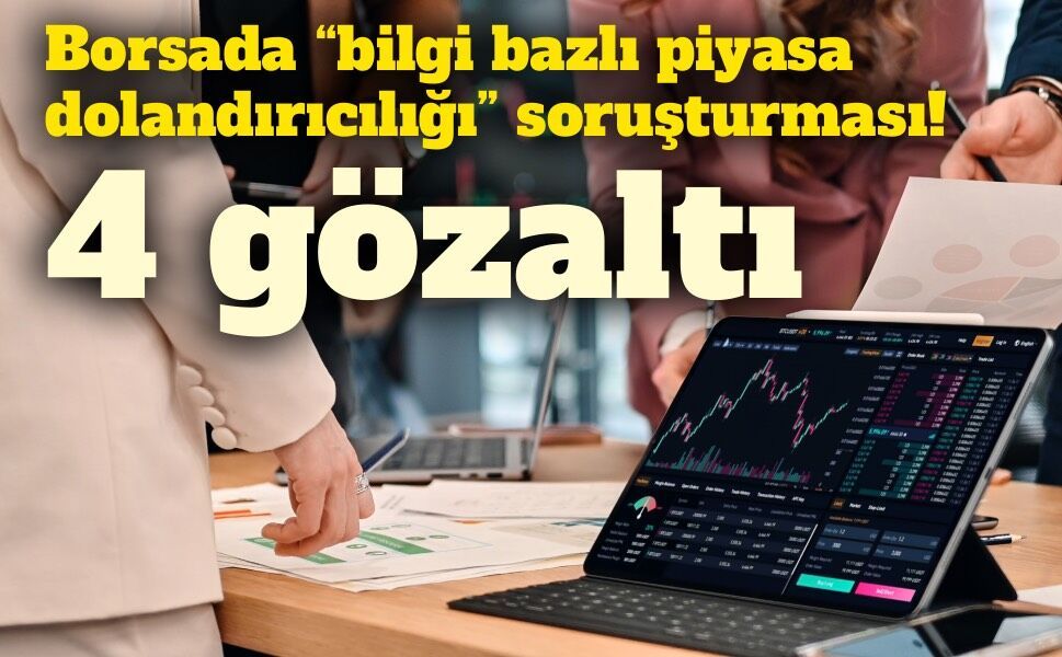 Borsada sosyal medya soruşturması: 9 hisse için 4 kişi gözaltında