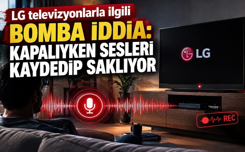 LG televizyonlarla ilgili çarpıcı iddia: Ekran kapalıyken bile mikrofon çalışıyor mu?