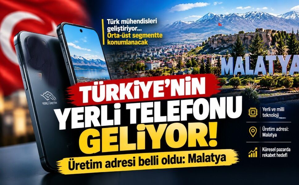 Yerli cep telefonunda yeni detaylar ortaya çıktı: Malatya’da üretilecek