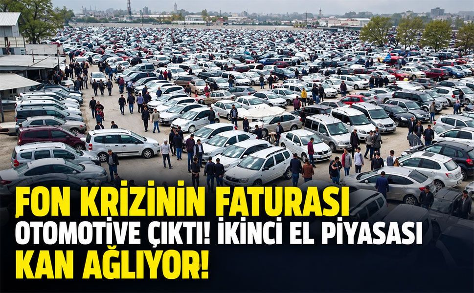 Fon piyasasındaki kriz ikinci el otomobil pazarını da vurdu!