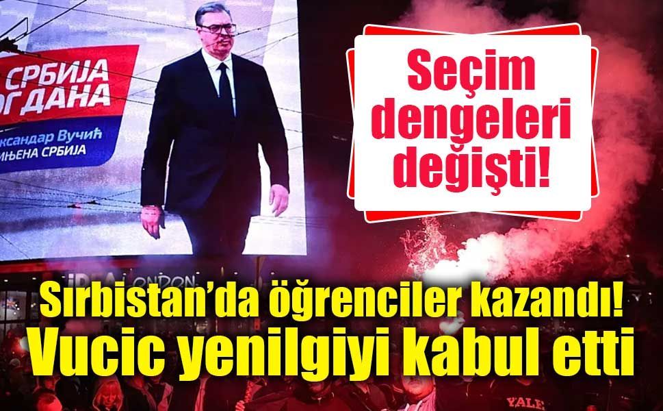 İki yıllık protestoların ardından Sırbistan’da öğrenciler zafer ilan etti