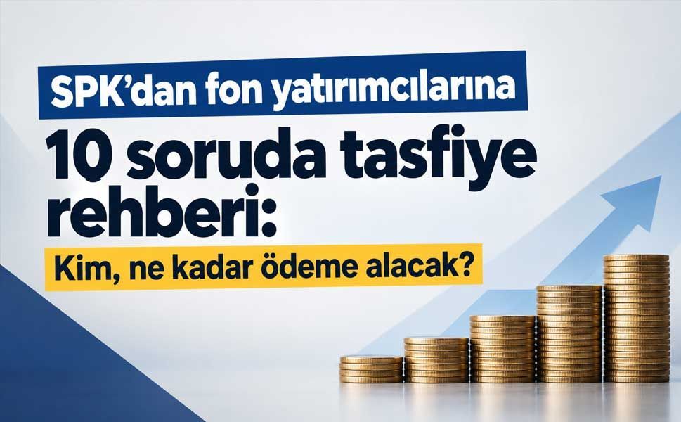 SPK’dan fon yatırımcılarına 10 soruda tasfiye rehberi: Kim, ne kadar ödeme alacak?