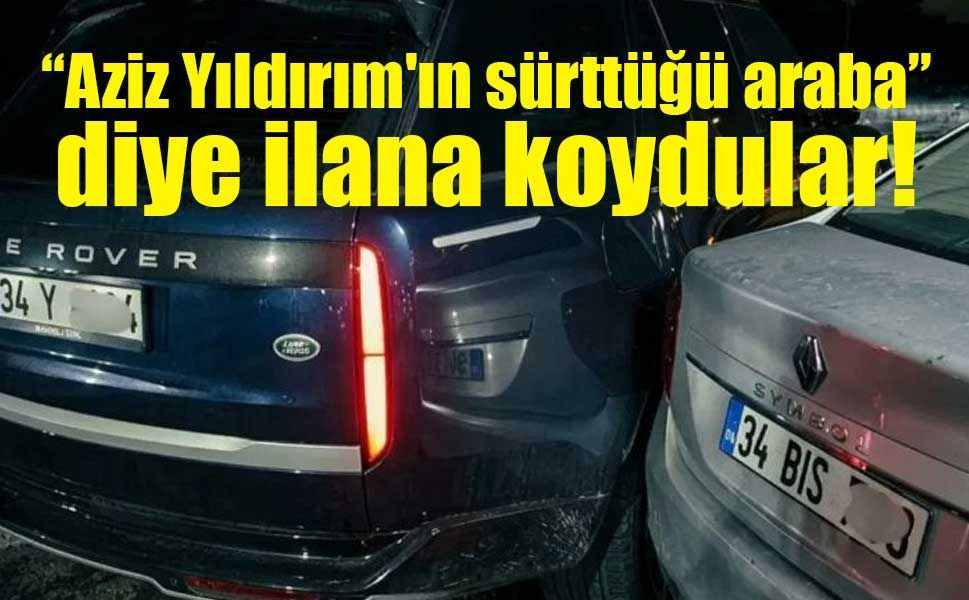 Aziz Yıldırım'ın adıyla satış ilanı! Renault Symbol için dikkat çeken ifade