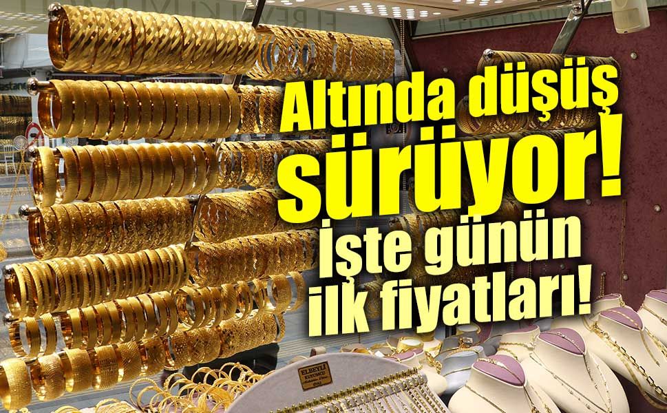 Altın fiyatlarında düşüş sürüyor! 31 ekim 2026 gram, çeyrek ve yarım altın ne kadar?