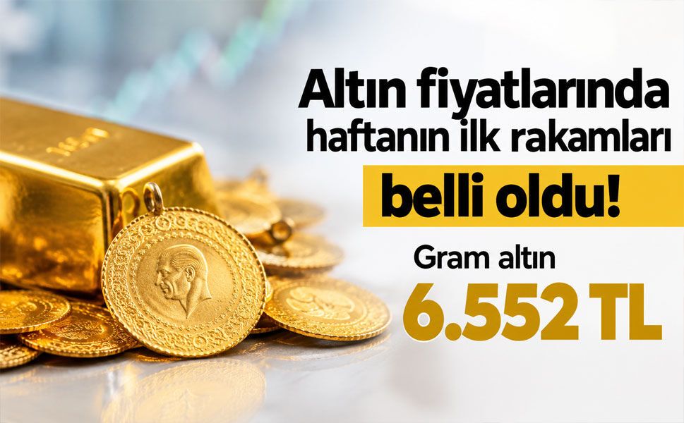 Altın haftaya yükselişle başladı: Gram, çeyrek ve yarım altın ne kadar?