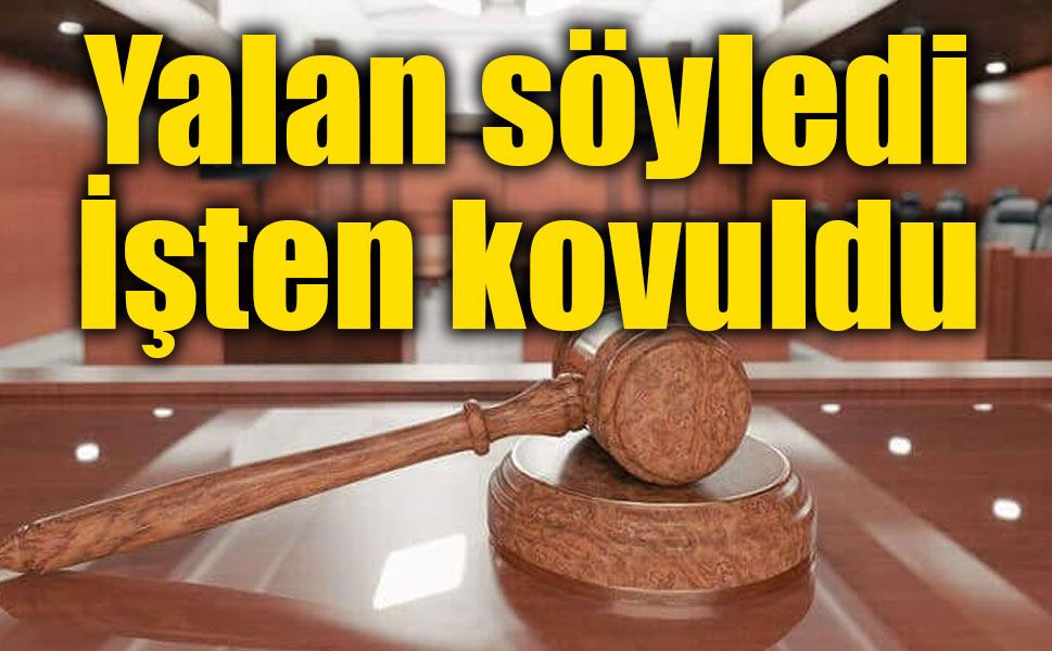“Annem hasta” dedi, kız arkadaşıyla buluştu! İşinden oldu!