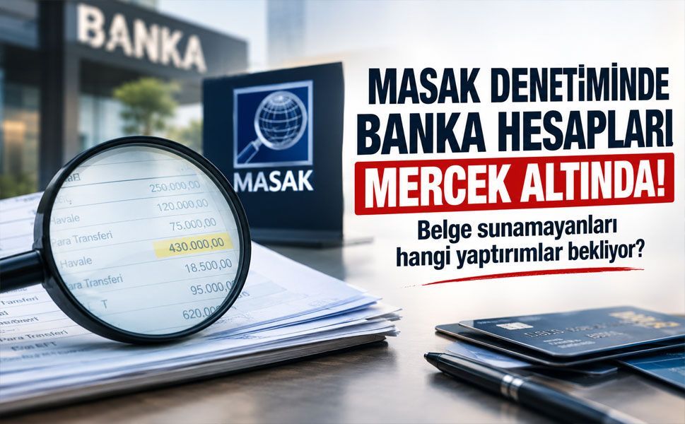 MASAK denetiminde banka hesapları mercek altında! Belge sunamayanları ne bekliyor?