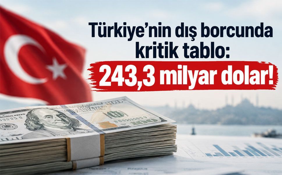 Türkiye’nin kısa vadeli dış borcu 176,6 milyar dolara ulaştı