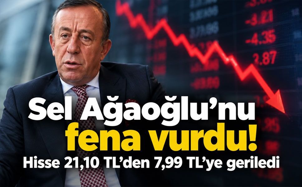 Ali Ağaoğlu’nun GYO’sunda sert düşüş: Hisse 21,10 TL’den 7,99 TL’ye geriledi