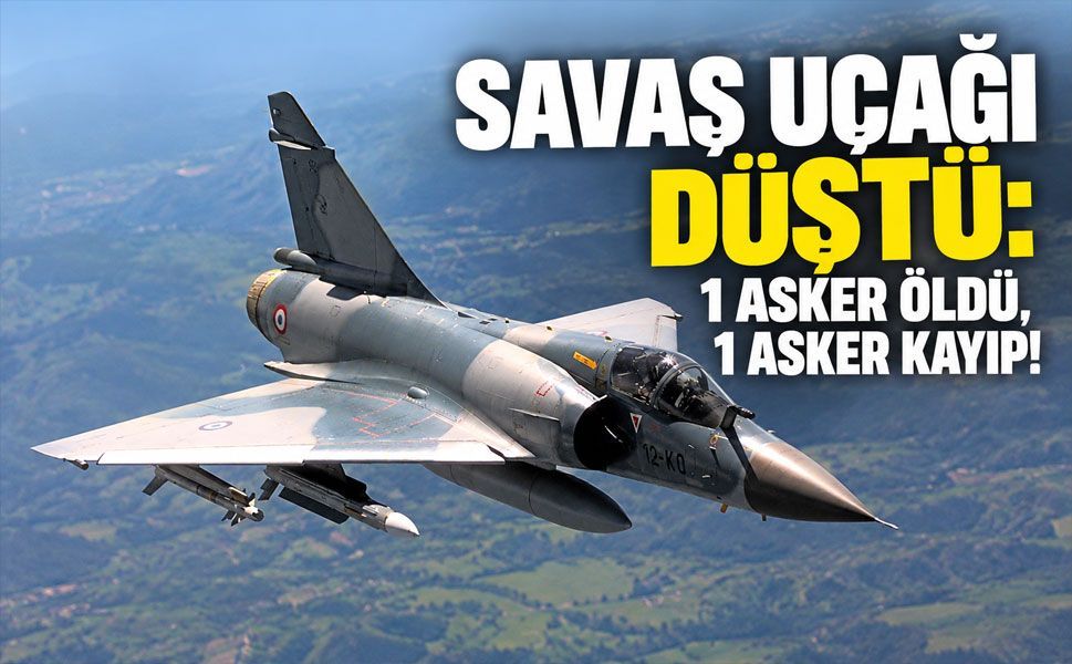 Fransa’da Mirage 2000D savaş uçağı düştü: 1 asker öldü, 1 asker kayıp